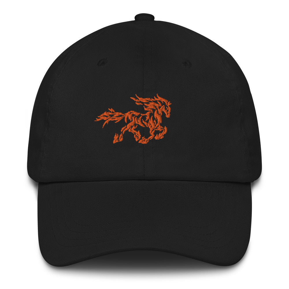 Fiery Mustang Dad Hat