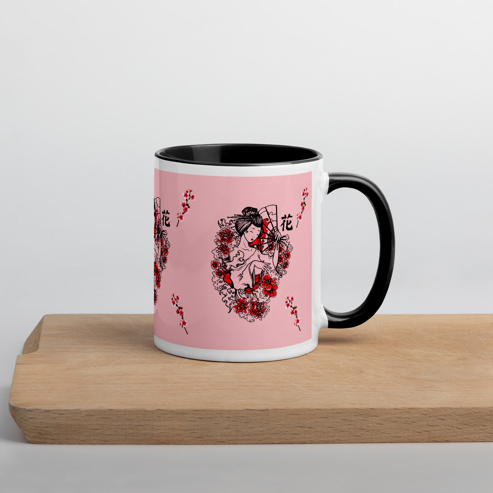 Geisha Print Mug