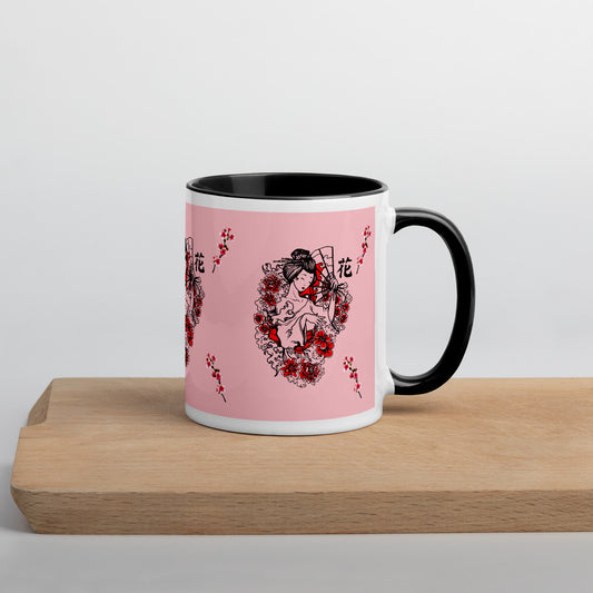 Geisha Print Mug