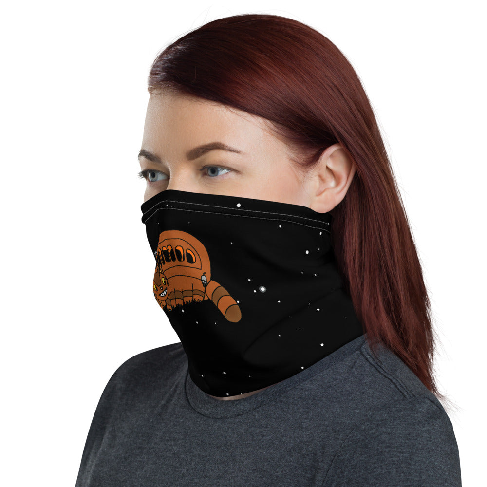 Catbus in Space Neck Gaiter