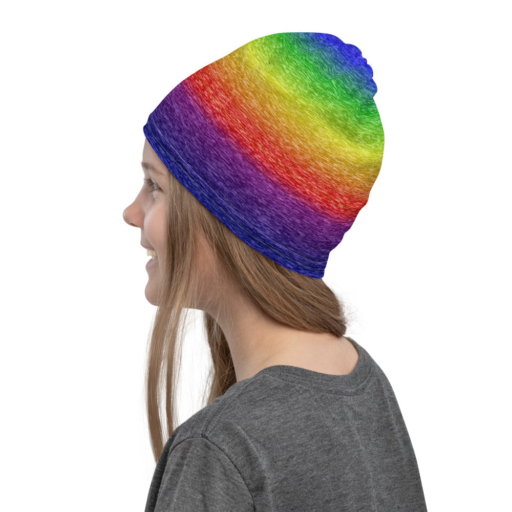 Rainbow Heather Neck Gaiter