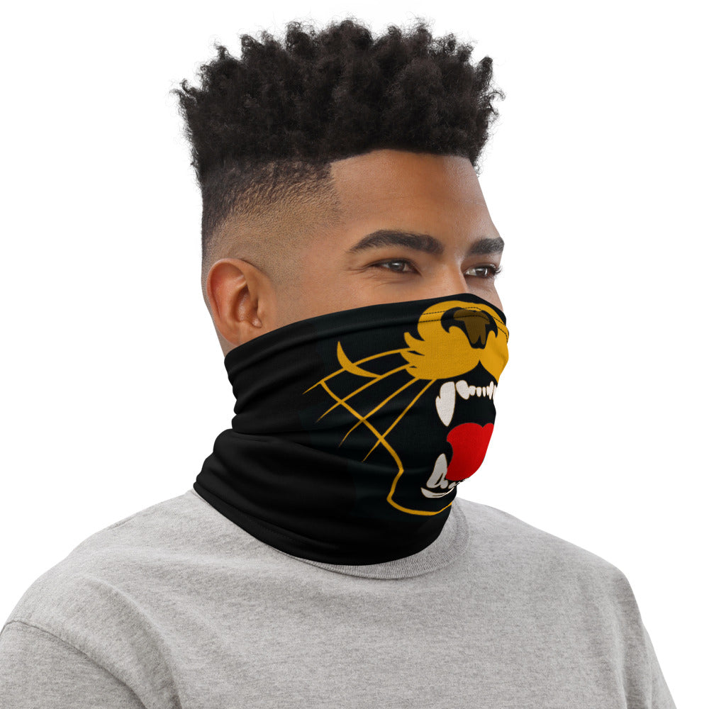 Gold Panther Neck Gaiter