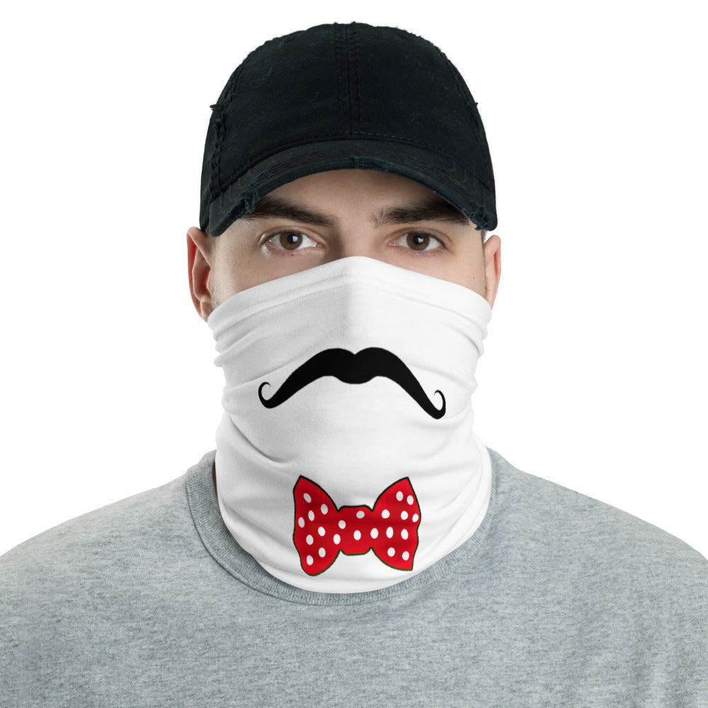 Mustache & Bow Tie Neck Gaiter