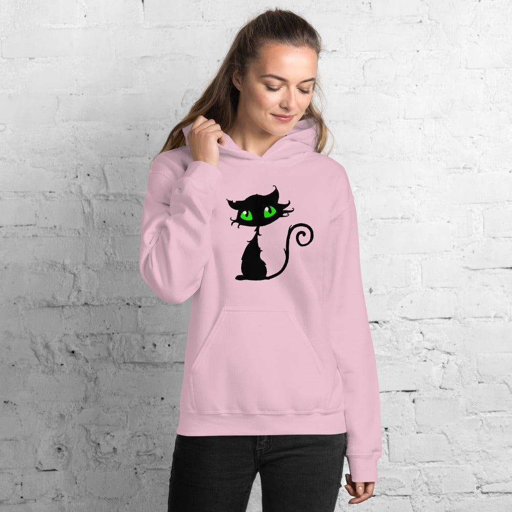 Scruffy Kitty Unisex Hoodie