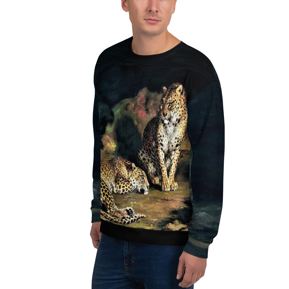 William Huggins "Leopards" Unisex Sweatshirt