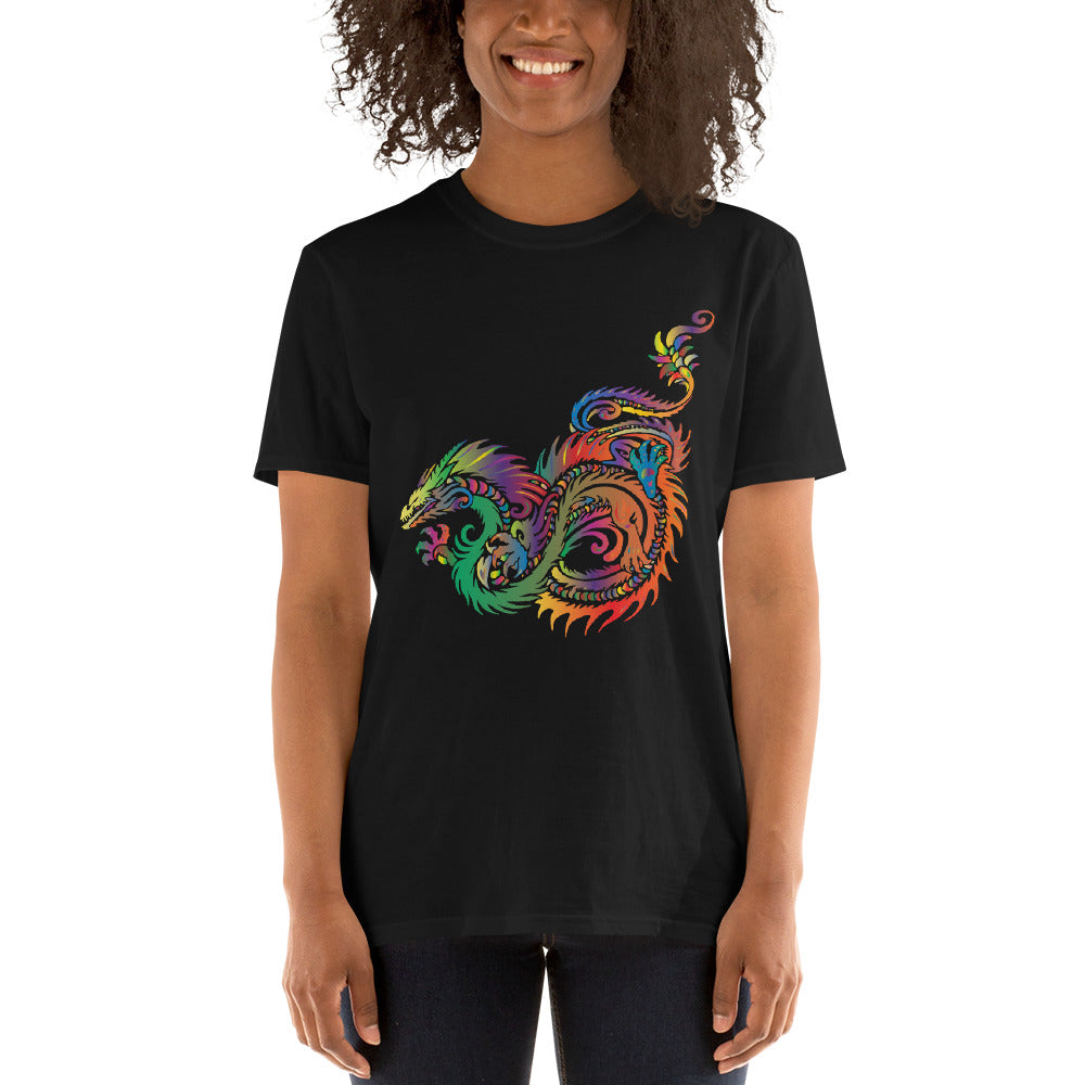 Rainbow Dragon Unisex T-Shirt