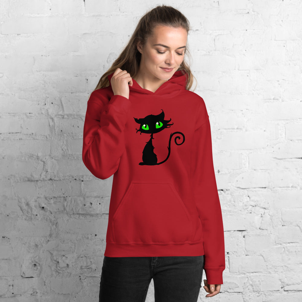 Scruffy Kitty Unisex Hoodie