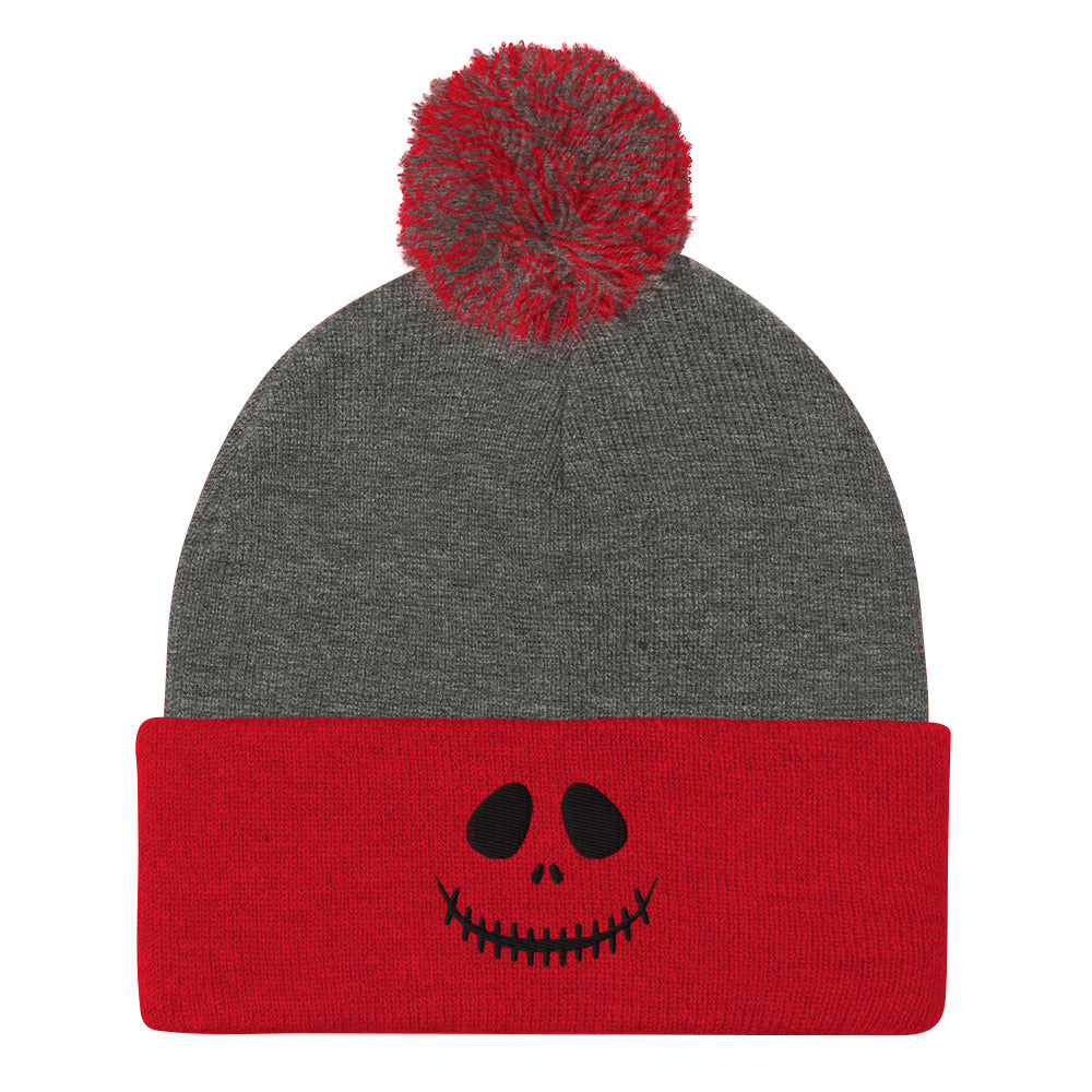 Smiling Jack Pom-Pom Beanie