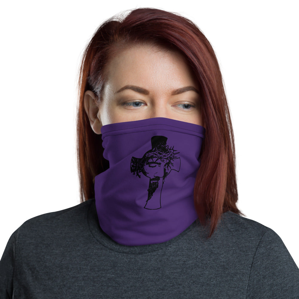 King of Kings Purple Neck Gaiter