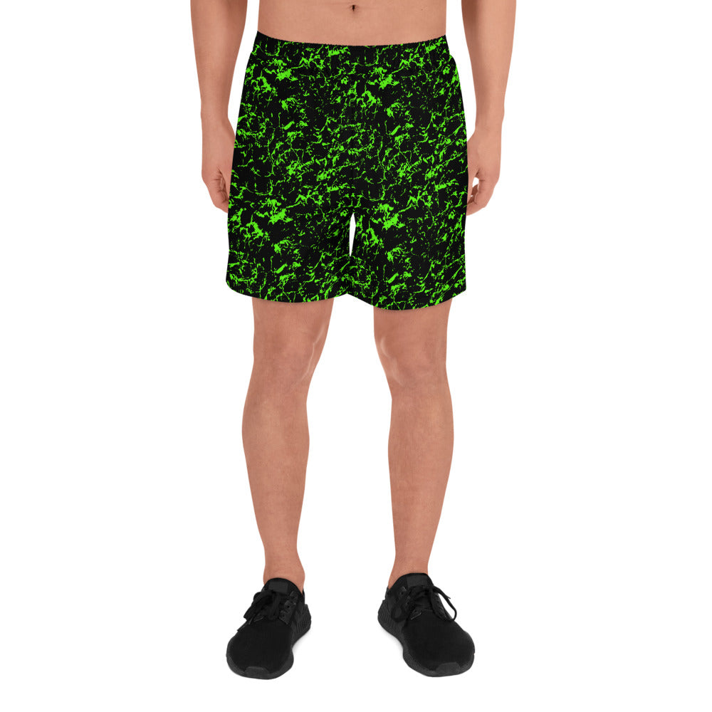 Neon Tide Men's Athletic Long Shorts