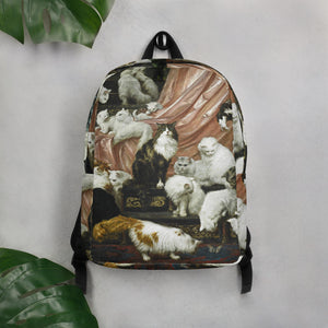 My Wife's Lovers by Carl Kahler Minimalist Backpack