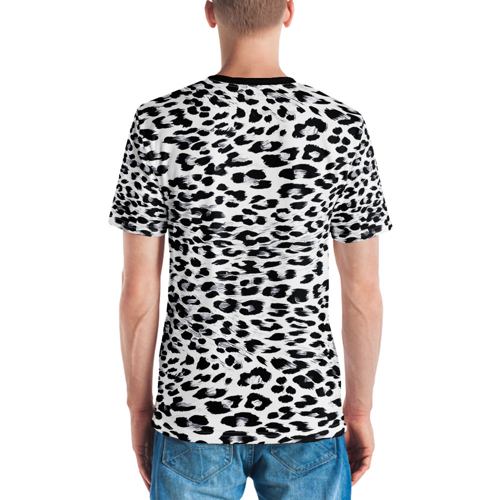 Snow Leopard Print T-shirt