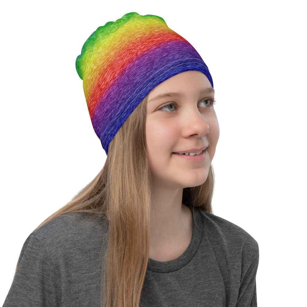 Rainbow Heather Neck Gaiter