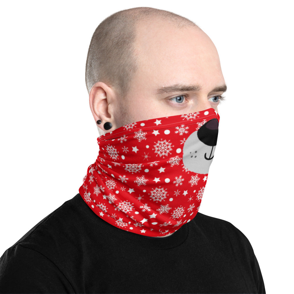 Christmas Bear Neck Gaiter