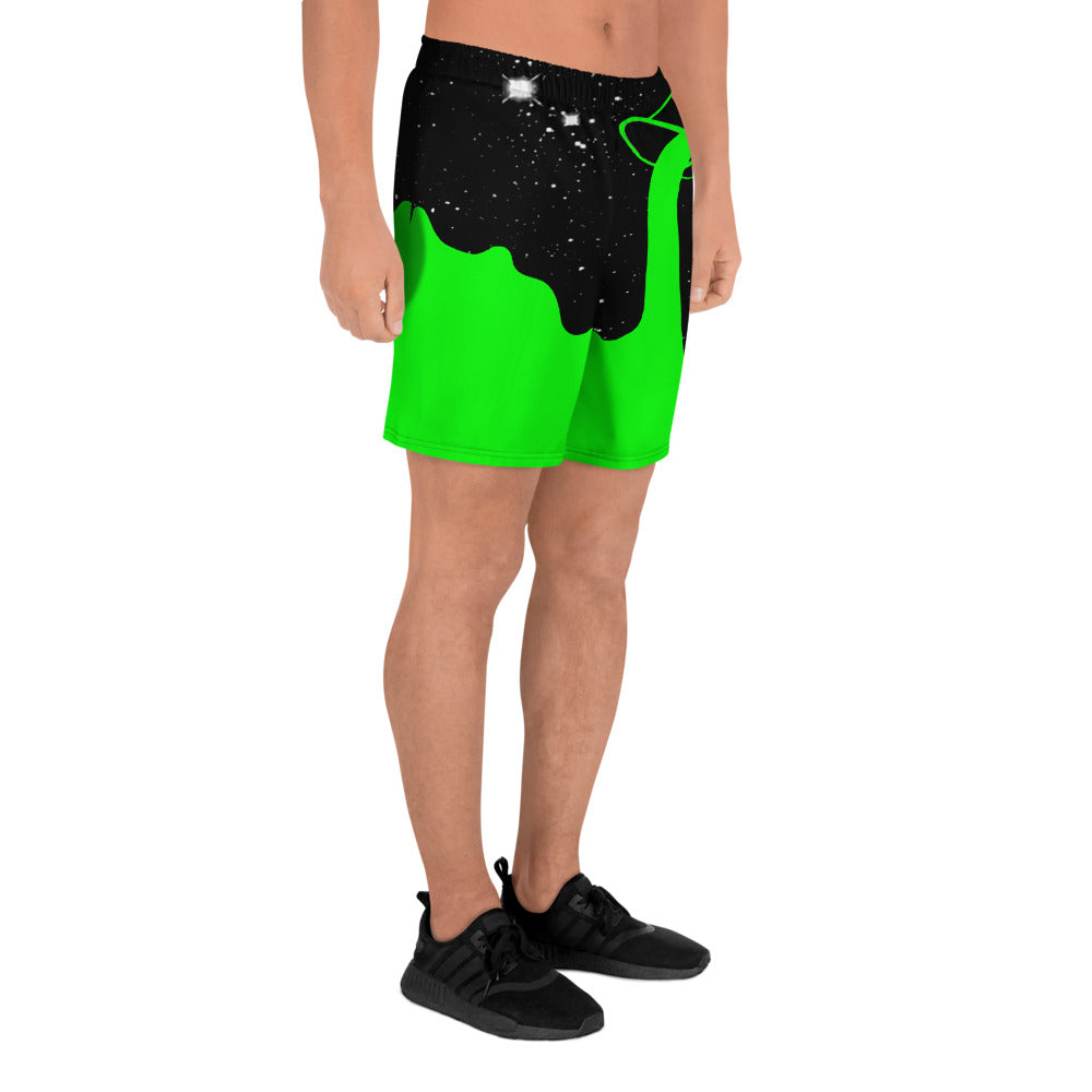 Neon Universe Mid-Length Men's Shorts