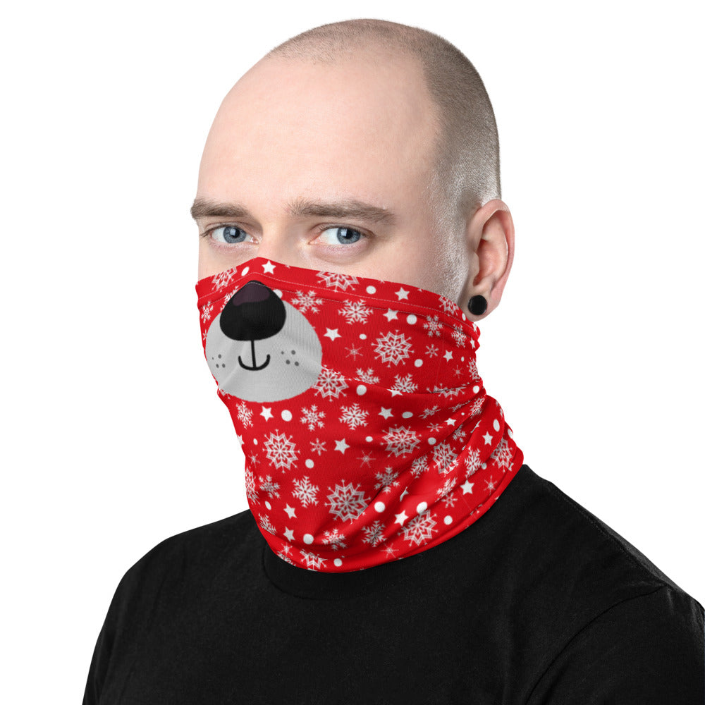 Christmas Bear Neck Gaiter