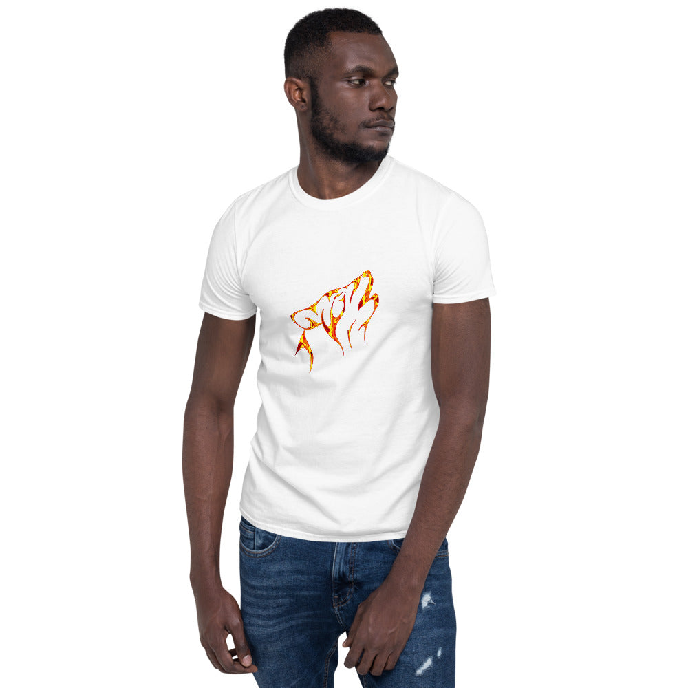 Fire Wolf Unisex T-Shirt