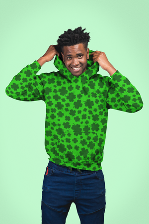 Lucky Clover Unisex Pullover Hoodie