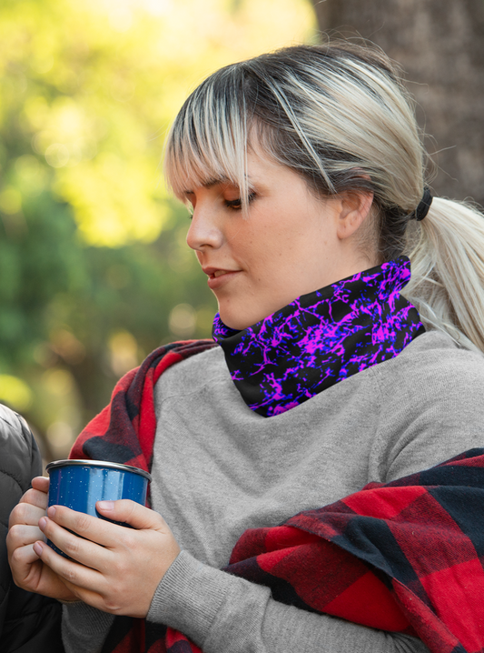 Purple Deep Neck Gaiter