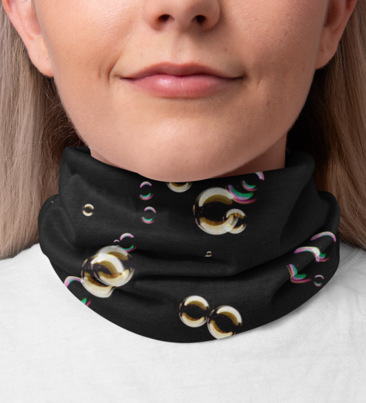 Soap Bubbles Neck Gaiter