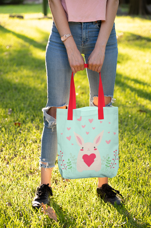 Love Bunny Tote Bag