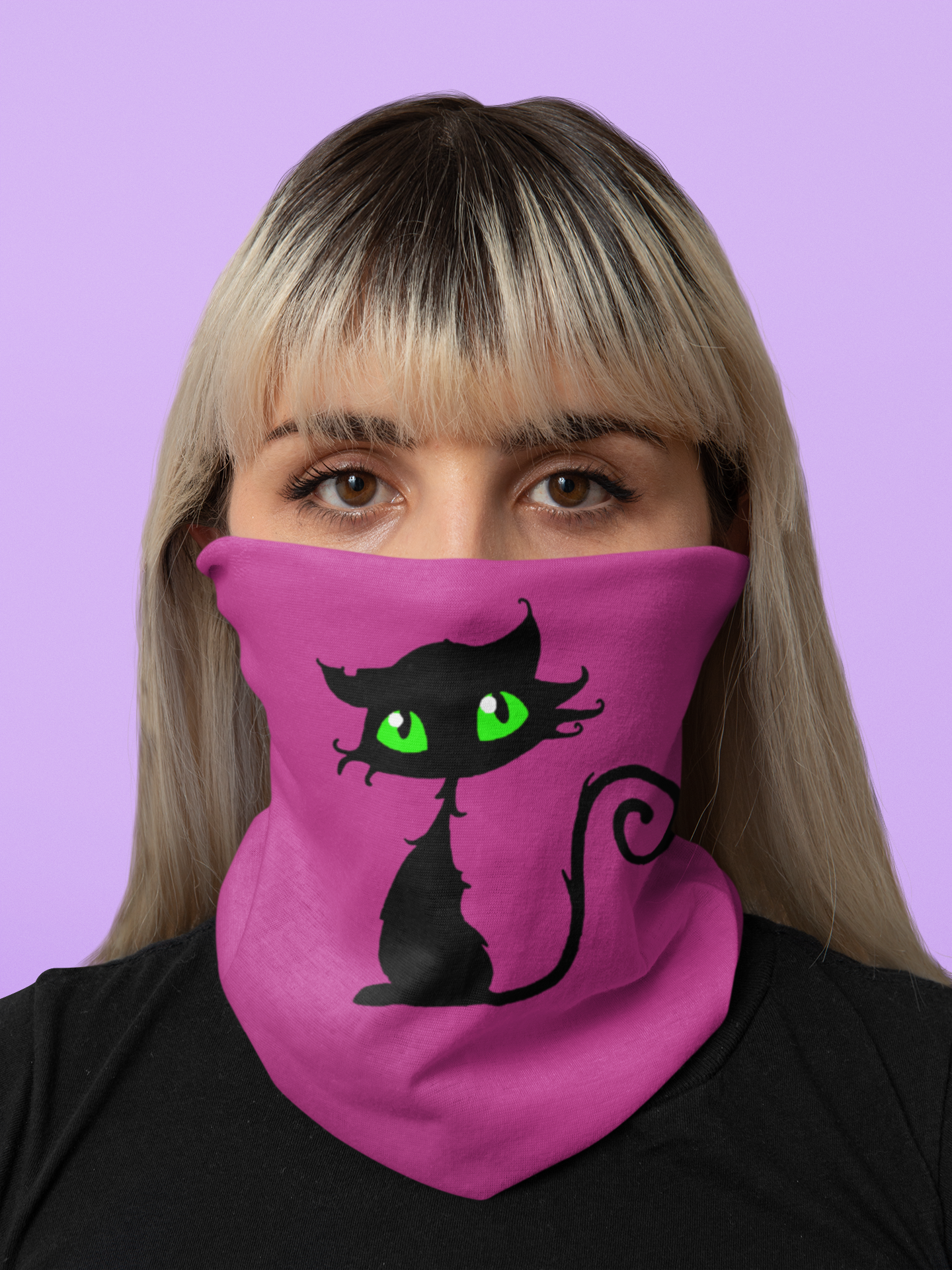 Scruffy Kitty Neck Gaiter