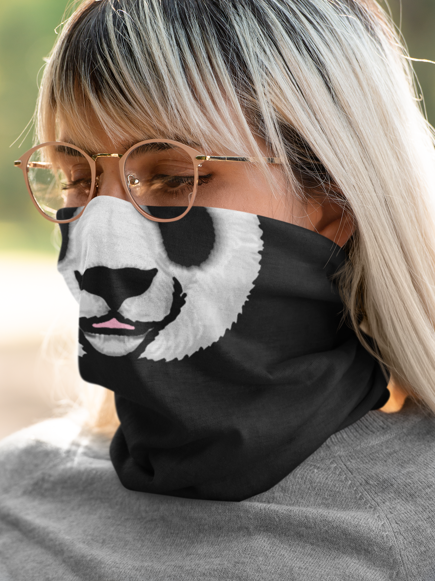 Panda Neck Gaiter