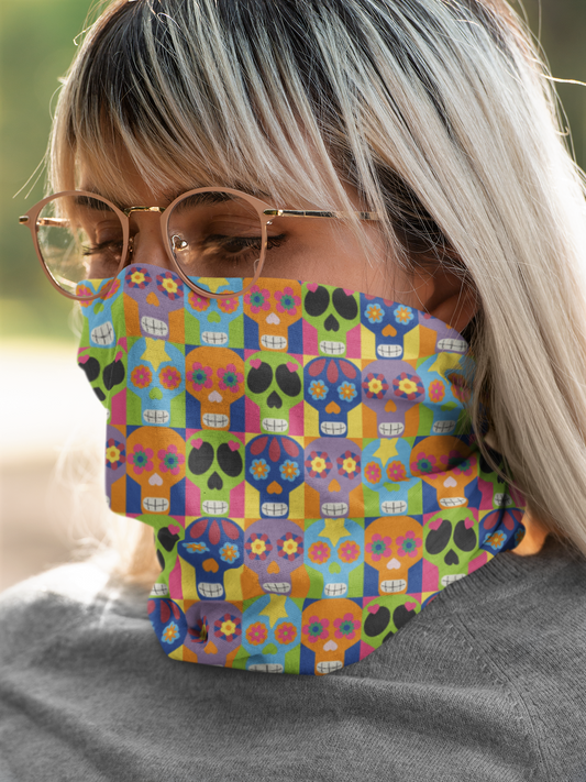 Day of the Dead Neck Gaiter