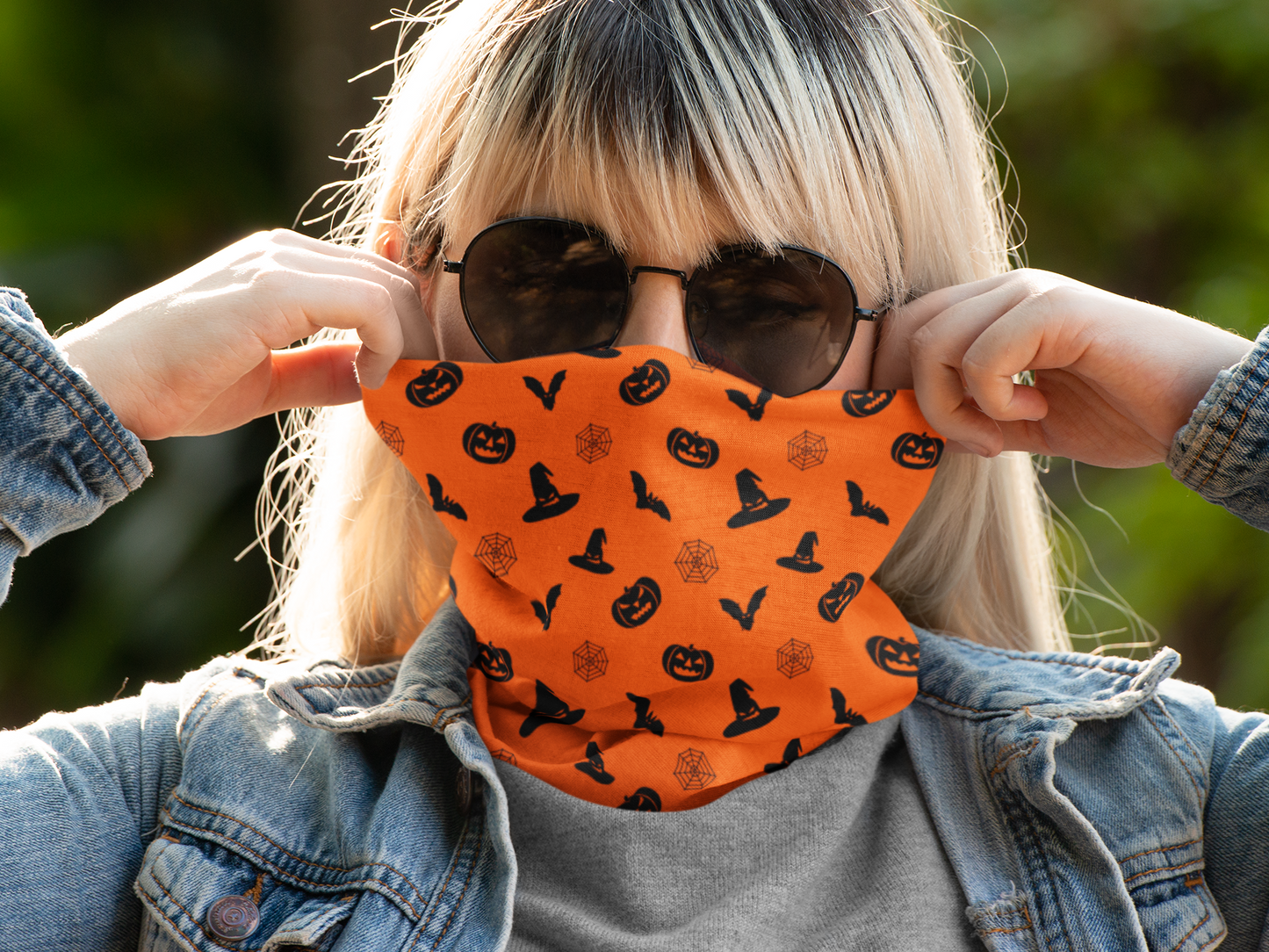 Halloween Time Neck Gaiter