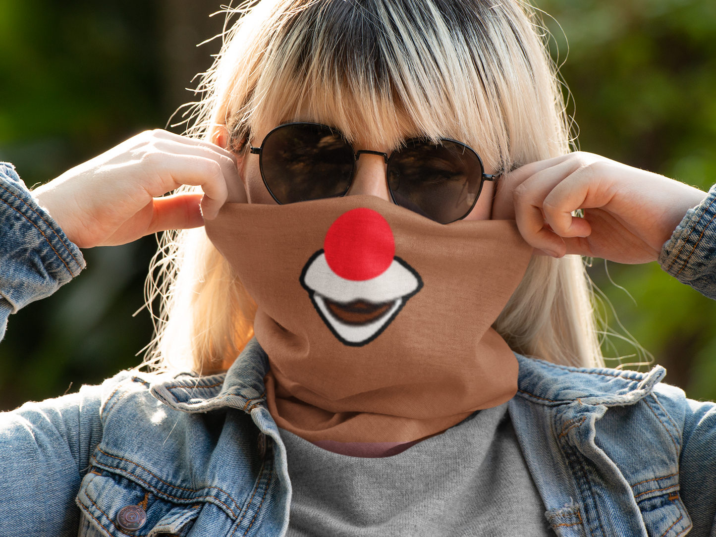 Red Nosed Neck Gaiter