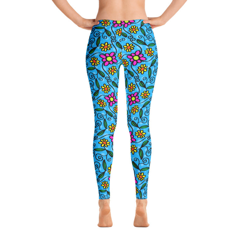 Flowers and Vines Leggings