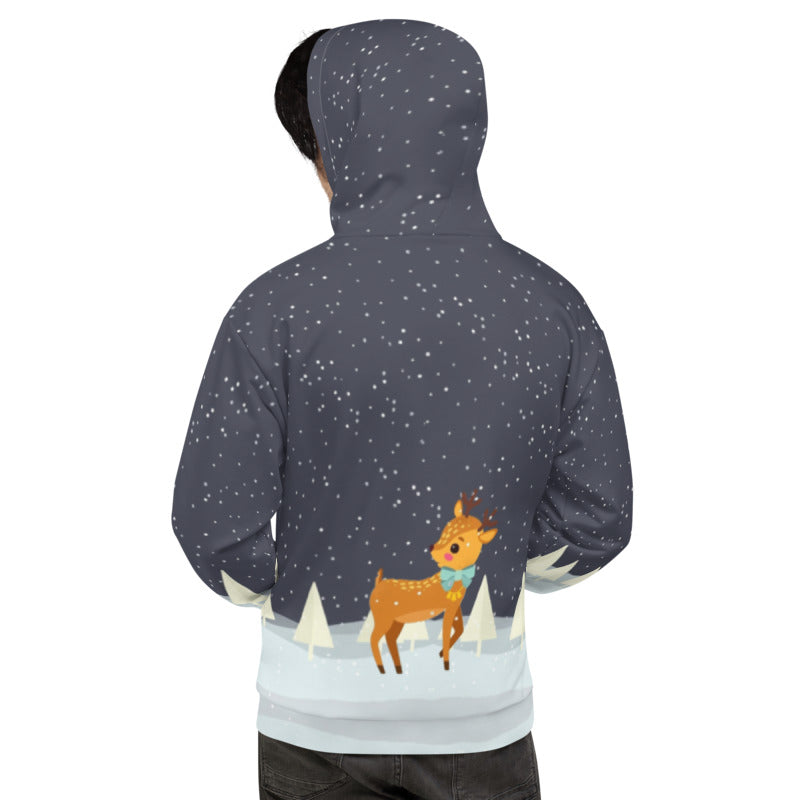 Merry Christmas Critters Unisex Hoodie