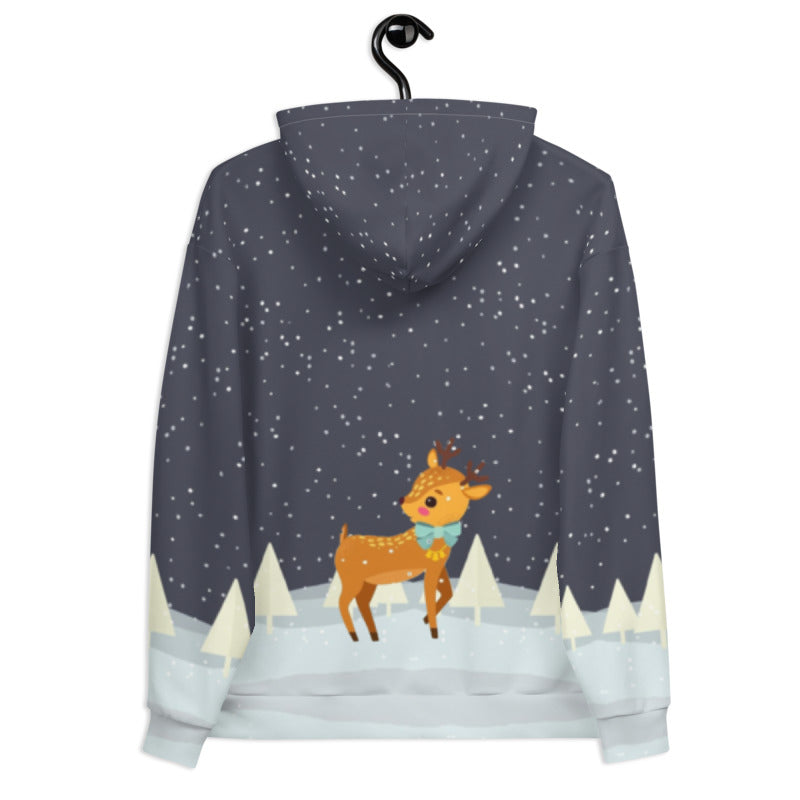 Merry Christmas Critters Unisex Hoodie