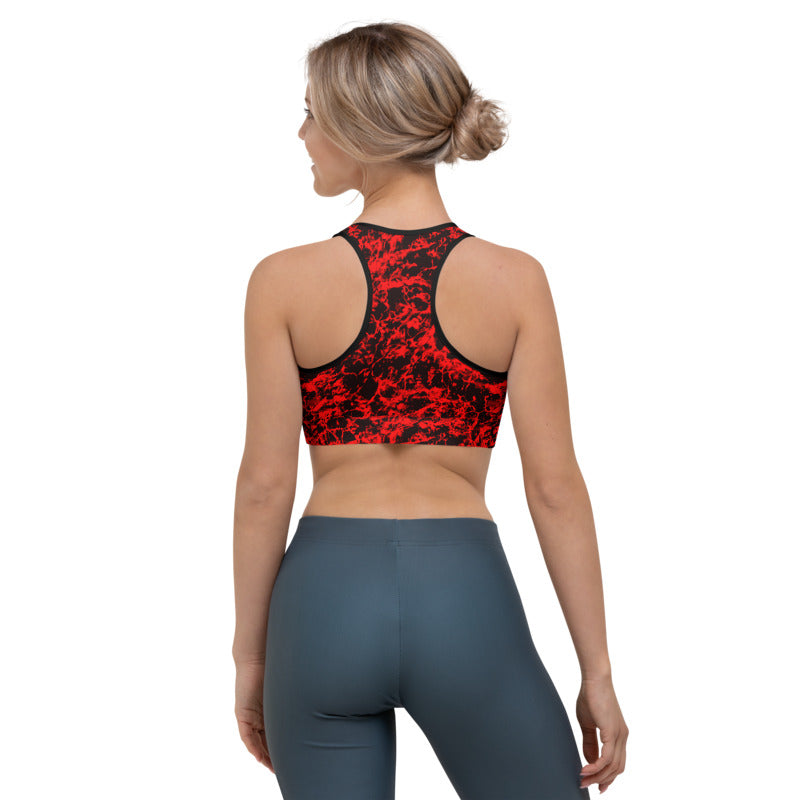 Crimson Tides Sports Bra