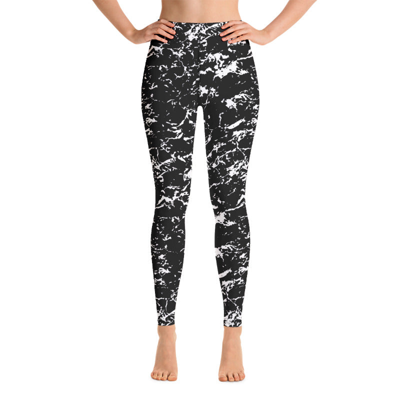 Dark Waters Yoga Leggings With Pockets