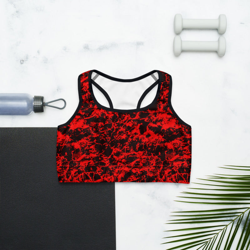 Crimson Tides Sports Bra