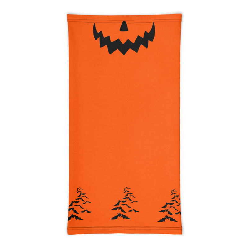 Pumpkin Face Neck Gaiter & Gone Batty Headband