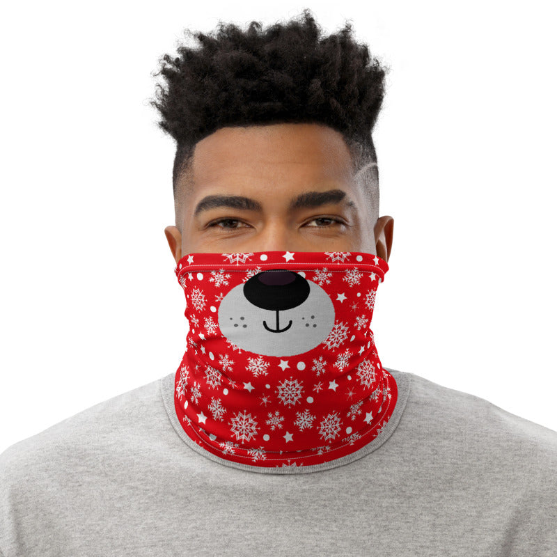 Christmas Bear Neck Gaiter
