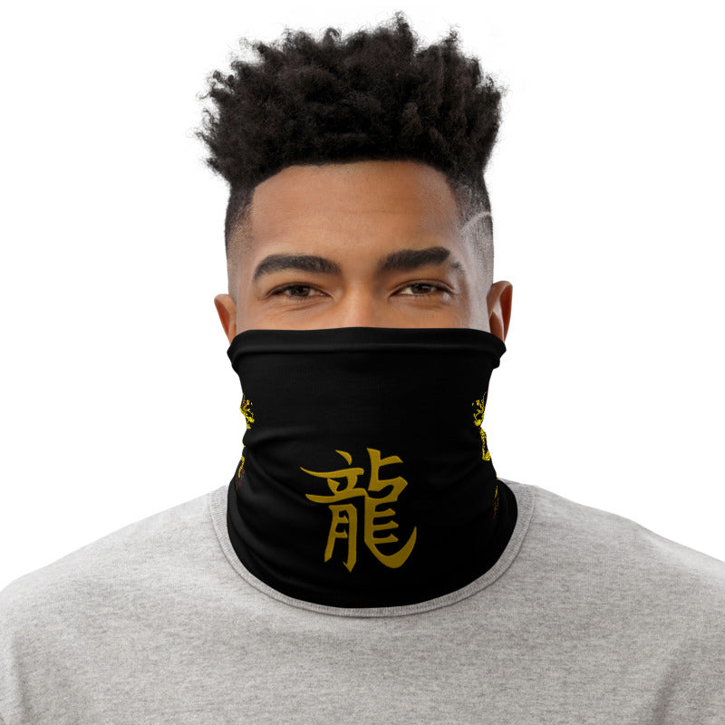 Golden Dragon Neck Gaiter