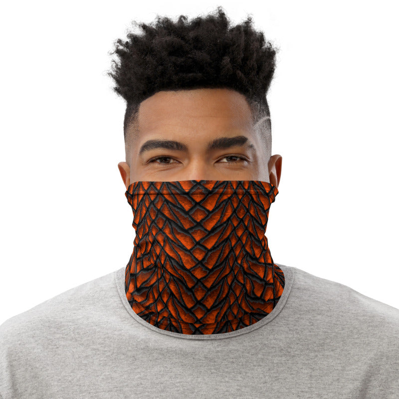 Lava Dragon Scale Neck Gaiter