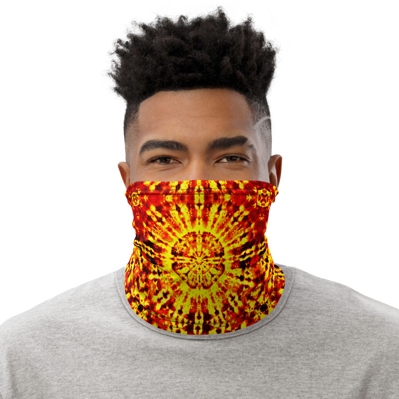 Kaleidoscope Conflagration Neck Gaiter