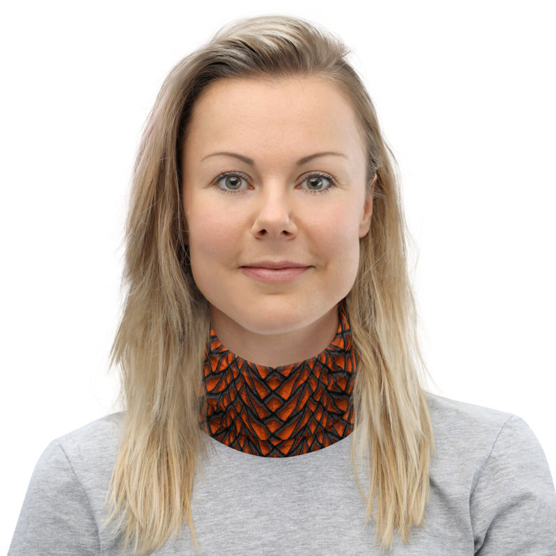 Lava Dragon Scale Neck Gaiter