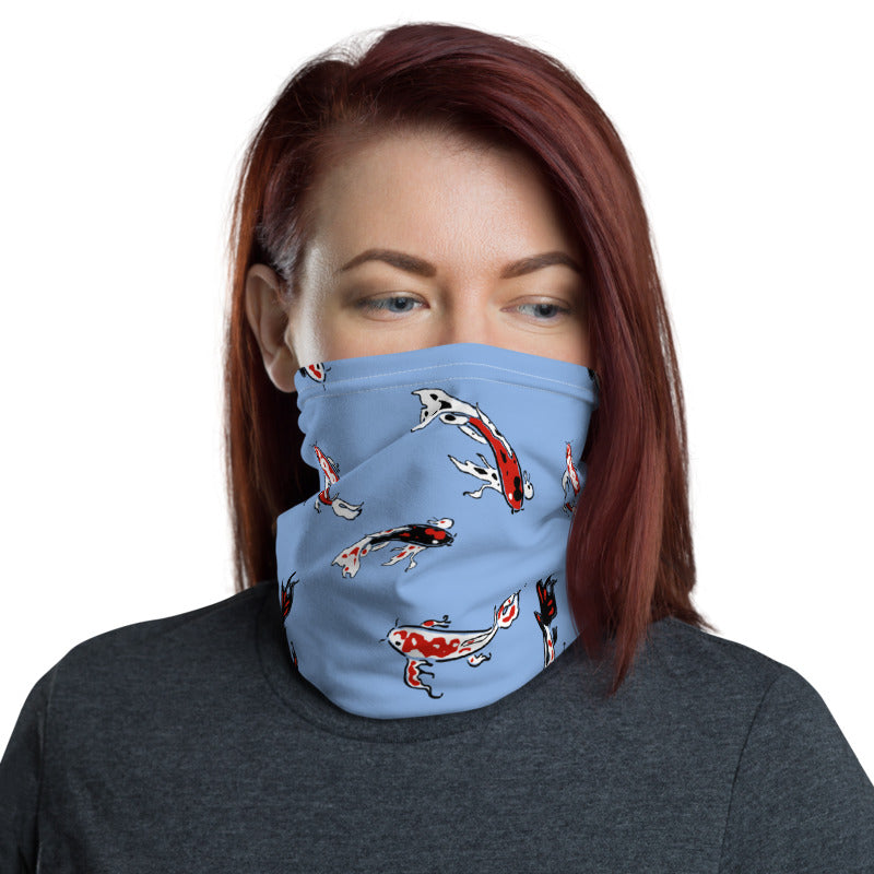Koi Fish Pond Neck Gaiter