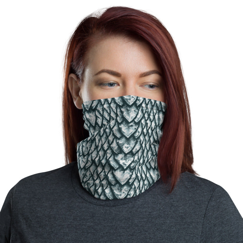 Ice Dragon Scale Neck Gaiter