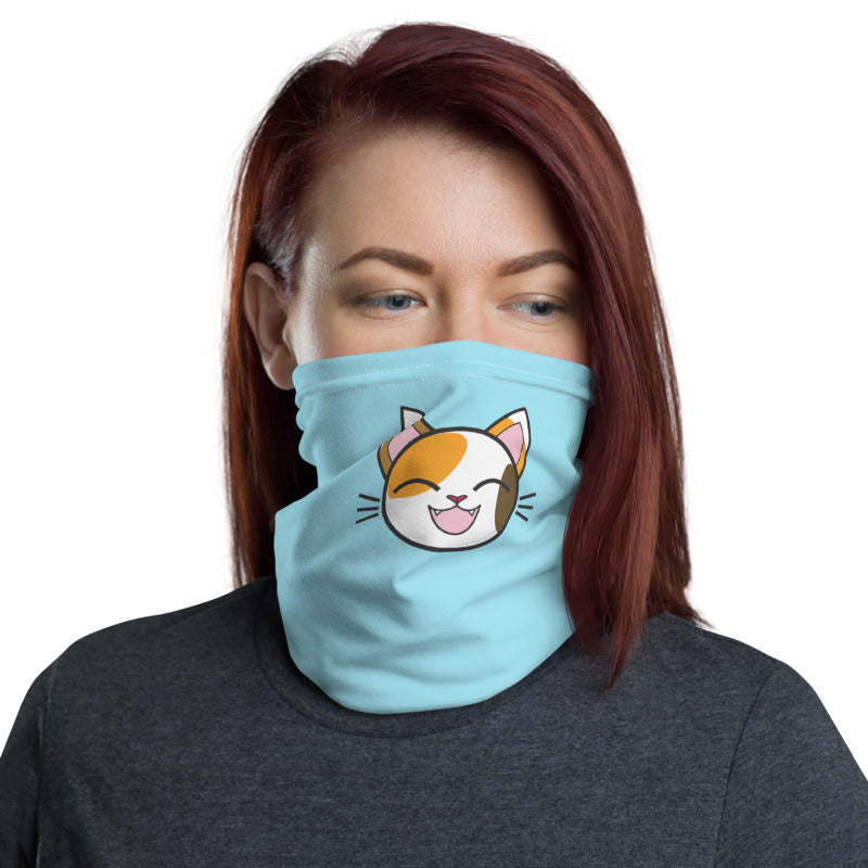 Happy Lucky Cat Neck Gaiter