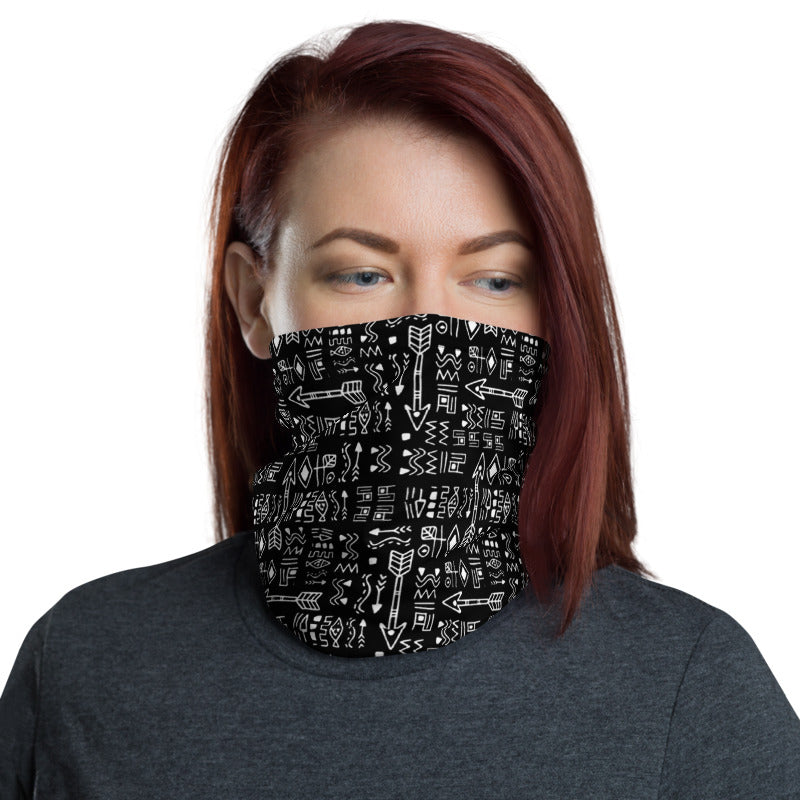 Tribal Symbols Neck Gaiter