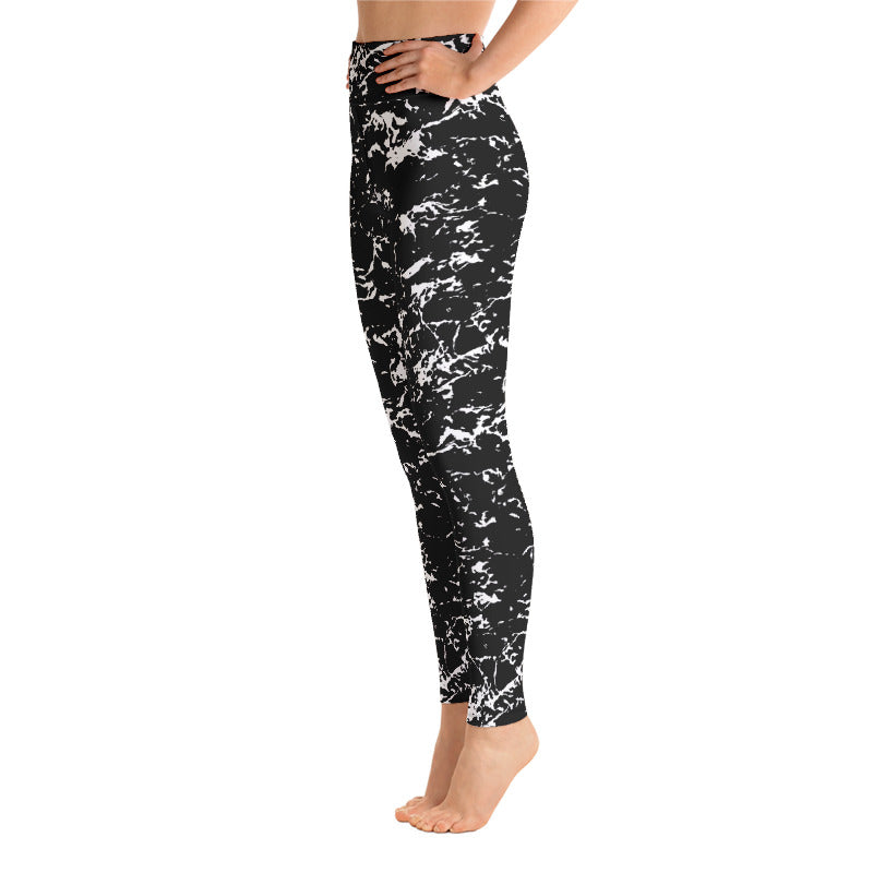 Dark Waters Yoga Leggings With Pockets
