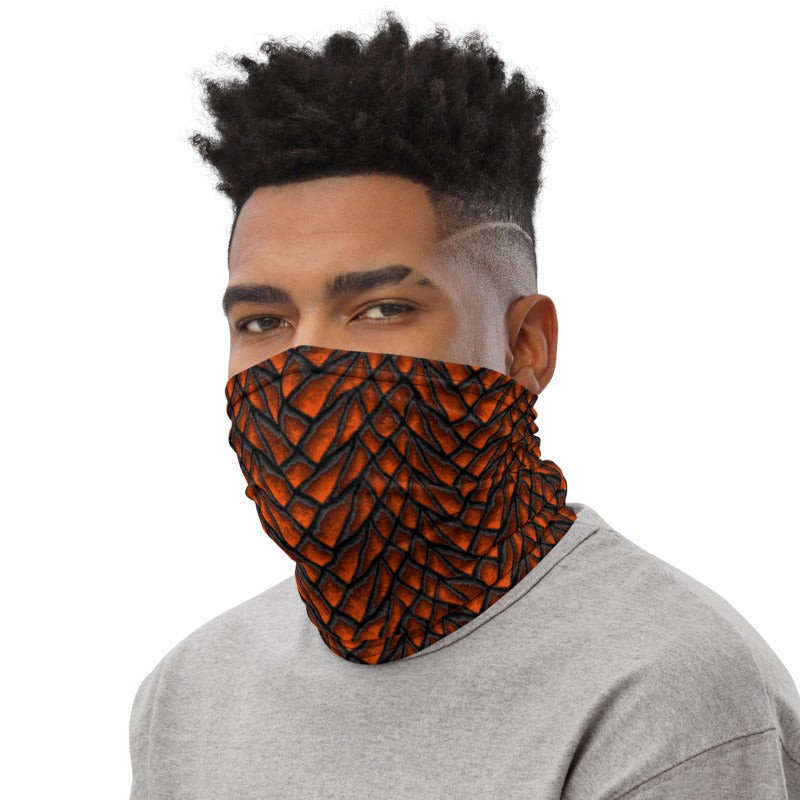 Lava Dragon Scale Neck Gaiter