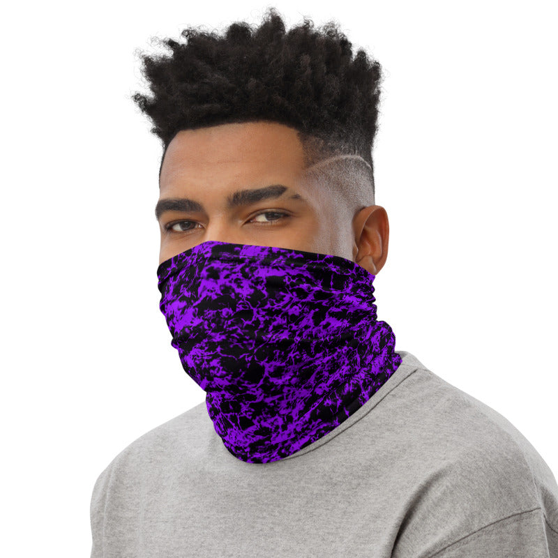Purple Ocean Neck Gaiter