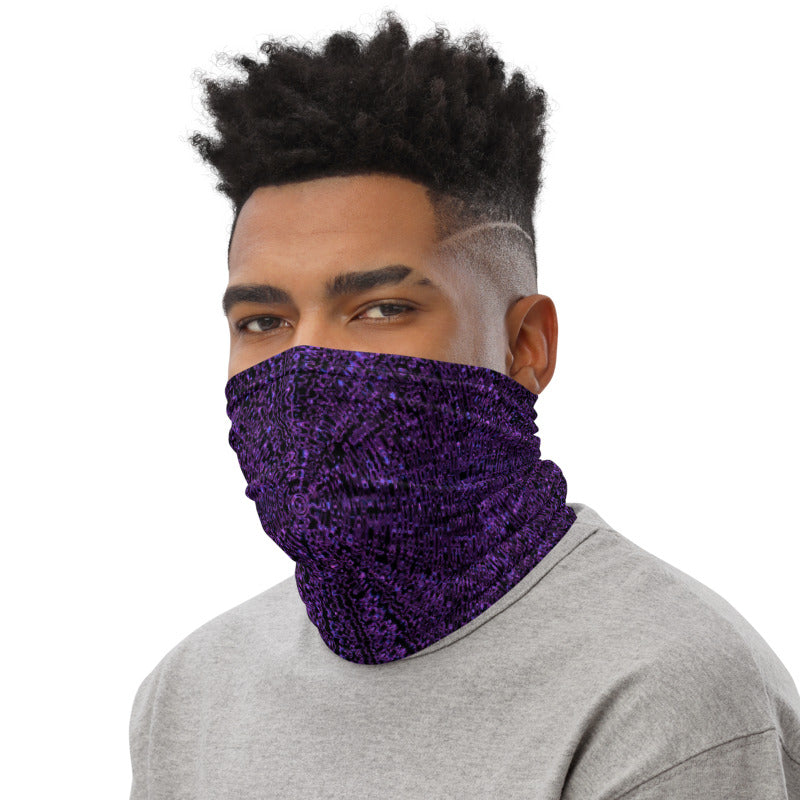 Purple Amp Neck Gaiter